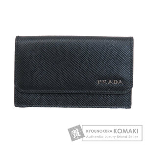 PRADA プラダ ロゴ カードケース レザー レディース 中古