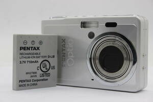 【返品保証】 ペンタックス Pentax Optio S6 3x バッテリー付き コンパクトデジタルカメラ v1099