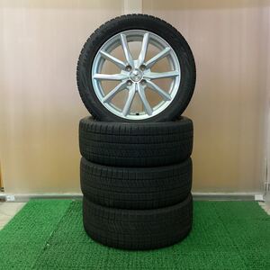 【206】スタッドレス 社外アルミセット16x6J+50 100-4H中古品4本