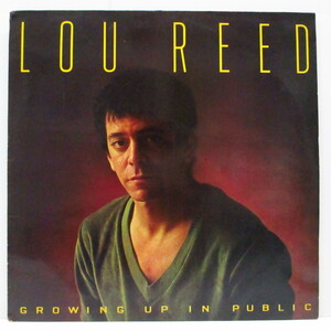 LOU REED(ルー・リード)-Growing Up In Public (UK オリジナル LP+インサート）ルー・