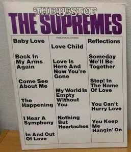 ピアノ弾き語り The Best of Supremes　スプリームス