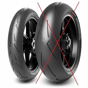 ■フロント用 片側のみ PIRELLI DIABLO SUPERCORSA V4 110/70R17 54V SC3 品番:4122200 　　YZF-R25 CBR250RRなど