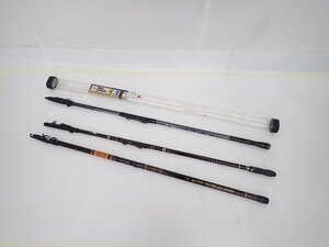 Daiwa ProSwing 20号 400 + OLYMPIC 純世紀 SURF FIGHTER 420 + NFT Telepower 25号 390 投げ竿 3本セット ∴ 70AB4-4