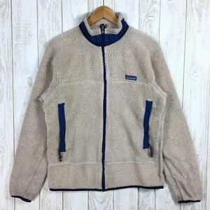 MENs M パタゴニア 1996 レトロ エックス ジャケット RETRO-X JACKET セカンドモデル ナチュラル×ストームブルー アメリカ