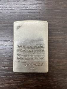 #5778　Zippo ジッポ Sincerely president オイルライター　着火未確認　火花散るが小さい