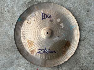 シンバル Zildjian 打楽器　EDGE Total China 18/45㎝　１枚のみ　現状品　コレクション　アンティーク