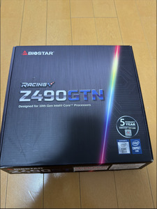 ☆BIOSTAR RacingZ490 Mini ITX　おまけWifiモジュール付き★