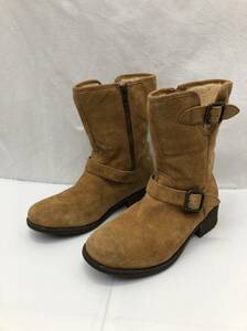 UGG エンジニアブーツ レディース US8 25cm ブラウン 23101601