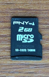 microSDカード 2GB USBアダプター付き 