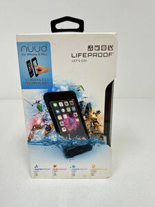 E582◆ iPhone6Plus Black ライフプルーフ LIFEPROOF nuud スマホケース 防水ケース