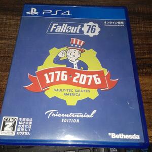 【送料4点まで230円】73【PS4】FALLOUT76 フォールアウト76 トライセンテニアル エディション【動作確認済】