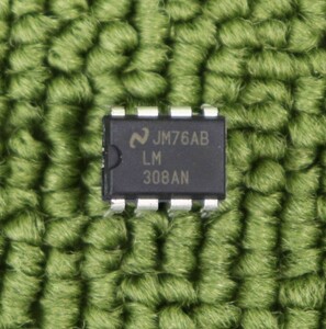 1個未使用 ナショセミ製 同一ロット ナショナル セミコンダクター OP-AMP LM308AN JM76AB