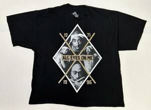 希少サイズ 4XL 正規品 ALSTYLE 2PAC ALL EYES ON ME TEE ツーパック フォトプリント アルバム ラップ Tシャツ ラップT ラッパー HIP-HOP