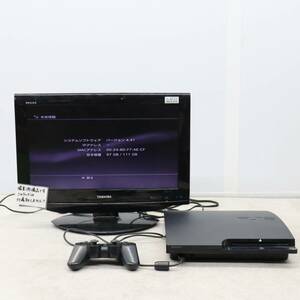 △ ｜プレイステーション3 チャコールブラック｜SONY ソニー CECH-2000A Play station3｜ ■P1407