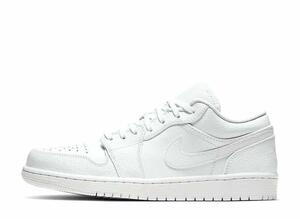 Nike Air Jordan 1 Low "Triple White" (2020) 28cm 553558-130