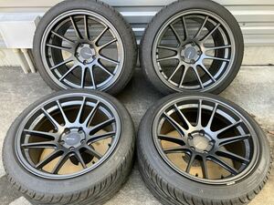 ENKEI GTC01RR 18インチ 10.5J+25 5H PCD:114.3　ナンカンNS-2 275/35R18　4本同サイズ 4本セット販売