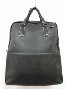 【トゥミ TUMI】 79380D2 シンクレア 『オリビア』コンバーチブル レザー バックパック トートバッグ (レディース) ブラック ■5LG2867■