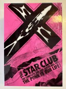 【未使用保管品】DVD THE STAR CLUB THE COMPLETE DVD BOX -4 DISC BOX SET- THE PUNK IS OUR LIFE! 見本品（管理No.3）