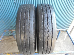 ブリヂストン DURAVIS R205 195/75R15 109/107L LT　2本 8～9分溝