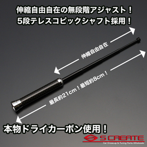 伸縮カーボンアンテナ (ブラックカーボン×メッキ) フリード HV (GP3) 本物の質感！リアルカーボン！人気NO1！