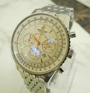 ブライトリング A47013 BREITLING モンブリラン A417G34NP　38mm 自動巻　国内正規品　箱なし　中古　クロノグラフ