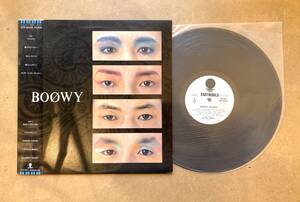 ■初回見本盤!!帯付!■Bowy / Bowy (Eastworld WTP-90334) 1985 JPN VG+ 氷室京介/布袋寅泰/高橋 信/松井恒松