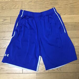 UNDER ARMOUR MEN’S TRAININGS SHORT size-LG(平置き37股下25) 中古 送料無料 NCNR