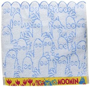 丸眞 ミニタオル MOOMIN ムーミン ニョロニョロ 約25×25cm ニョロニョロ日和 0430137000