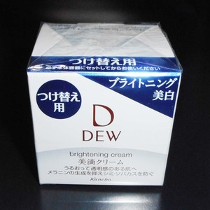 即決 DEW ブライトニング クリーム レフィル