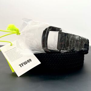 ☆新品☆TFW49 ティーエフダブリュー49 / エンボスロゴ ストレッチメッシュベルト STRETCH MESH BELT / サイズFR