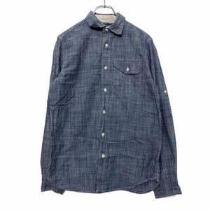 Gap 長袖 デニム シャツ S ライトブルー ギャップ 古着卸 アメリカ仕入 a601-6704