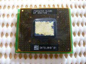 Intel Mobile Celeron 850MHz SL585 作動確認済