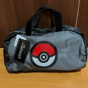 新品 ポケモン モンスターボール ミニボストンバッグ 黒色