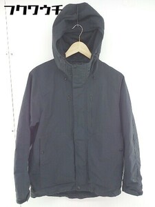 ◇ green label relaxing グリーンレーベル UNITED ARROWS ジップアップ 長袖 パーカー サイズ S ブラック メンズ