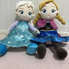 ☆歌が流れる☆  アナと雪の女王　ぬいぐるみ