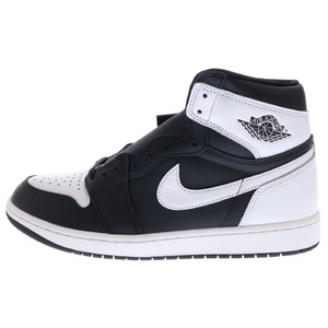 NIKE ナイキ AIR JORDAN 1 RETRO HIGH OG エア ジョーダン1 レトロ ハイカットスニーカー ブラック/ホワイト US12/30cm DZ5485-010