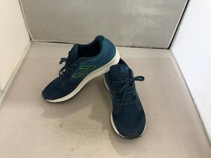 【NEW BALANCE】ニューバランス　MFLSHLM3　メンズスニーカー　セルリアンブルー　合成繊維　26cm　SY02-F97