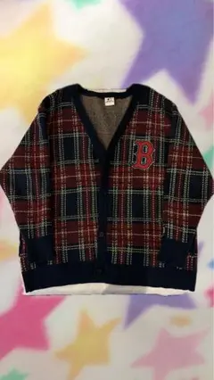 MLB Knit Cardigan NAVY atmospink