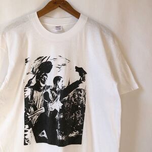 90s 旧日本兵 Tシャツ L ホワイト USA製 ビンテージ 90年代 神風特攻隊 カミカゼ アメリカ製 オリジナル ヴィンテージ