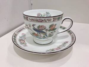 ◆WEDGWOOD ウェッジウッド KUTANI CRANE クタニクレーン　カップ&ソーサー　1客