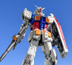 RG1/144 RX-78-2 GUNDAM Ver.2.0　改修塗装済み完成品　RGガンダムVer.2.0