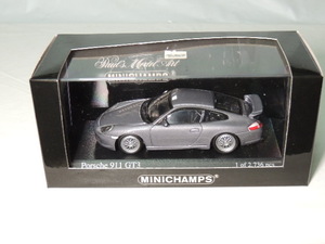 《在庫整理》MINICHAMPS 1/43 Porsche 911 GT3 Lapisblau 数量限定品 1of2736pcs