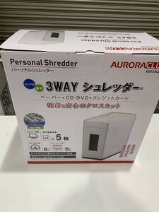 ◆AURORACLUB PersonalShredder ES535CDW パーソナルシュレッダー◆