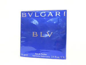 25564 新品未開封 BVLGARI ブルガリ BLV ブルー オード パルファム 香水 ナチュラルスプレー 75ml フレグランス メンズ 伊製 自宅保管品