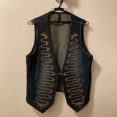 glamb viago denim gilet Ⅱ