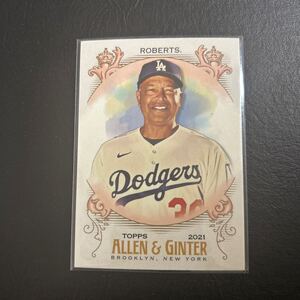 2021 Topps Allen & Ginter デーブ・ ロバーツ監督