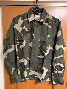 DQM camo 迷彩 ミリタリー シャツ M skateboarding skate スケート sk8 shirts military