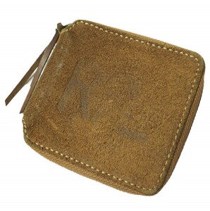 RRL ダブルアールエル LIMITED EDITION All Suede Zip Wallet スエードラウンドジップウォレット BROWN Double RL 二つ折り財布 g18371