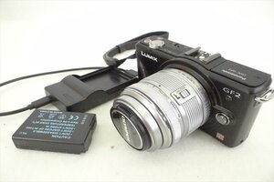 ▼ 1円スタート ▼ Panasonic パナソニック LUMIX DMC-GF2 ミラーレス一眼 14-42 中古 現状品 241105A1040