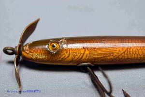 オールド珍品希少ルアーSHAKESPEAR SLIM JIM 52 c1930　VINTAGE LURE （A127-124）USA #OLDLURE #ARTLURE_VINTAGE 